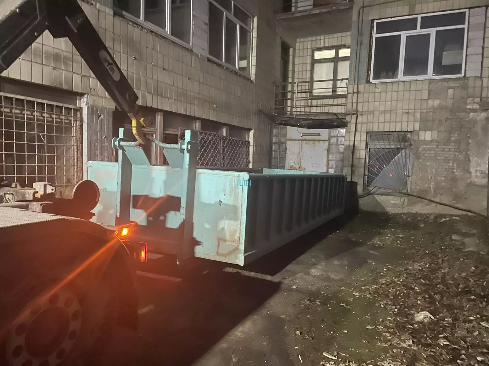Вывоз строительного мусора из Национального Института Рака