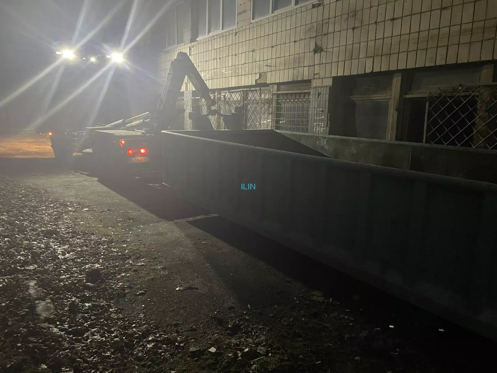 Вывоз строительного мусора из Национального Института Рака